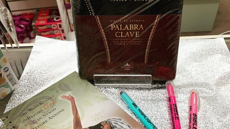 Biblia de Estudio PALABRA CLAVE Con Diccionarios Hebreo y Griego